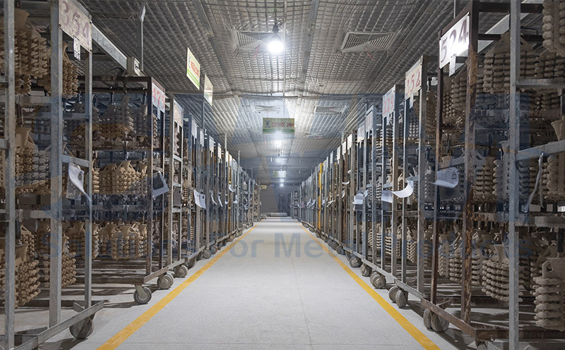 硅溶胶精密铸造壳模风干 硅溶胶精密铸造壳模风干