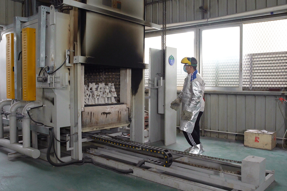 宇丰金属于2020年成功开发了铝合金熔模铸造生产车间